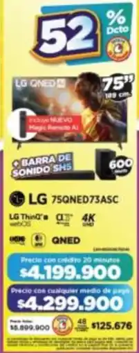 Alkomprar Lg smart tv 75" oferta