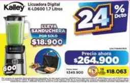 Alkomprar Kalley licuadora digital K-LD600 oferta
