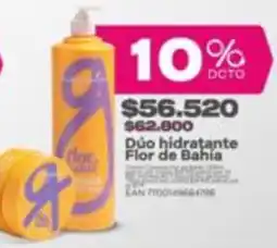 Alkomprar Dúo hidratante flor. flor de bahia oferta