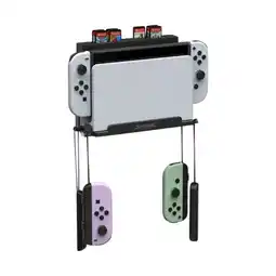Falabella Soporte Pared Base Para Switch Dock + 2 Soporte Controles oferta