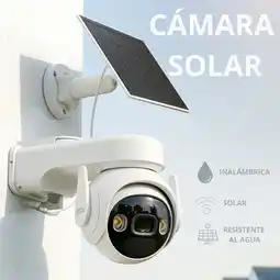 Falabella Cámara de Seguridad Solar Inalámbrica Cell PT Solar 3MP + Panel Solar Exterior Batería oferta
