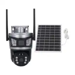 Falabella Cámara de Seguridad 4G Solar 2 Lentes PTZ App V380 Pro oferta