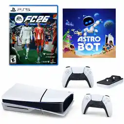 Falabella Consola PS5 Slim 1TB + 2 Controles + FC 26 Físico + Astro Bot Digital + Cargador DOBE oferta
