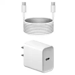 Falabella Cargador 20w+cable 2m USB-C / USB-C compatible para iPhone 151617 oferta