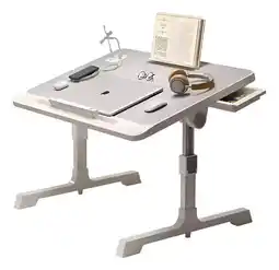 Falabella Mesa Multifuncional para Computador Ajustable Plegable con 4 Puertos USB, Luz y Ventilador – 17” oferta