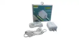 Falabella Cargador 30W con doble cable USB Micro y Tipo C rapido ideal oferta