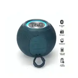 Falabella Parlante Inalambrico T&G TG-337 Bluetooth Radio FM Azul oferta