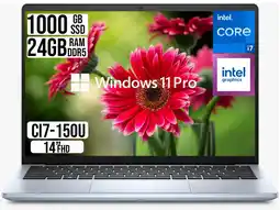 Falabella PORTATIL INSPIRON INTEL CORE I7-150U SSD 1TB RAM 24GB 14 FHD W11 PRO oferta