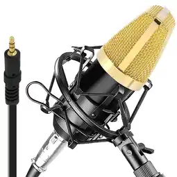 Falabella Micrófono Condensador Grabación Profesional Jack 35mm Qmic3 oferta