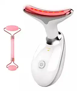 Falabella Masajeador Cuello Cara Belleza Aparato Luces Rojas Vibración oferta