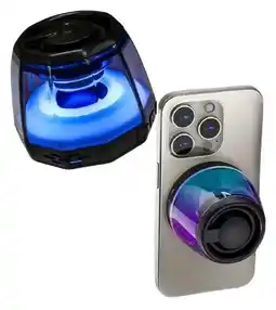 Falabella Mini Parlante Magnético Bluetooth Altavoz Portable Led Rgb Sonido 360° Negro Negro oferta