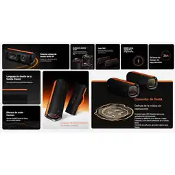 Falabella Sound Party Parlante Bluetooth 50W Power Bank IP67 Negro oferta