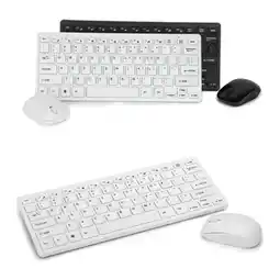 Falabella Combo Mini Teclado + Mouse Inalámbrico Receptor USB K-03 Banco oferta
