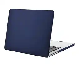 Falabella Carcasa Protector Para Macbook Pro 14 Chip M1 a M5 2021 a 2025 Antideslizante Mate - Azul Oscuro oferta