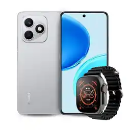Falabella Celular X8D Lte 512GB 8GB+8GB Ram Gris + Smartwatch oferta