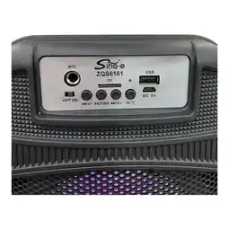 Falabella Parlante Bluetooth Con Micrófono 6.5 Pulgadas Retroiluminado oferta