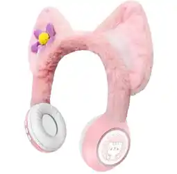 Falabella Diademas Audífonos Bluetooth de Peluche Verde Para Niños MSL-826 oferta