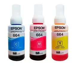 Falabella Tinta 664 para impresoras l210 l355 l365 l555 l575 kitX3 colores oferta