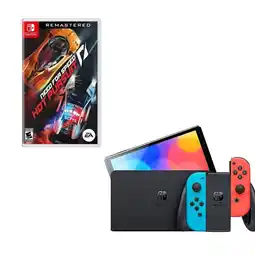 Falabella Switch Oled Neon Con Juego Need For Speed Hot Pursuit oferta