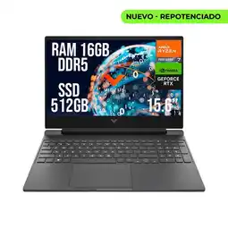 Falabella VICTUS AMD RYZEN 7 7445HS RTX 4050 6GB SSD 512GB RAM 16GB LED 15,6 FHD 144Hz oferta