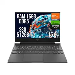 Falabella VICTUS AMD RYZEN 7 7445HS RTX 4050 6GB SSD 512GB RAM 16GB LED 15,6 FHD 144Hz oferta
