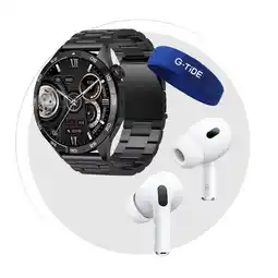 Falabella Smartwatch G-Tide Pantalla AMOLED Con Audífonos Pro con Cancelación de Ruido oferta