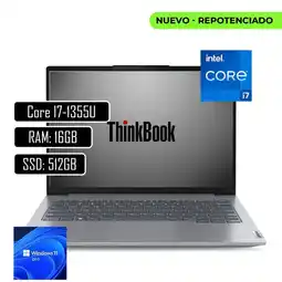 Falabella Thinkbook 14 - intel core i7 1355u - 16gb ddr5 - DISCO 512 SDD oferta