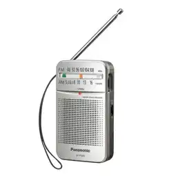 Falabella Radio Portátil de Bolsillo RF-P50D AMFM Sintonizador Digital AFC Indicador LED Altavoz oferta