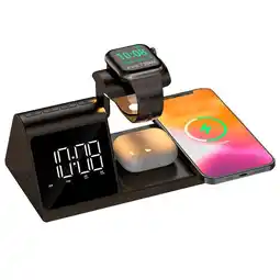 Falabella Cargador Inalám 5 En 1 Con Reloj Qiac315 Usb A - Usbc oferta