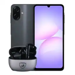 Falabella Celular Galaxy A07 4Gb Ram 128GB Negro + Audifonos Lamborghini oferta