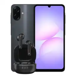 Falabella Celular Galaxy A07 4Gb Ram 128GB Negro + Audifonos Genius oferta