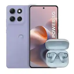 Falabella Celular Moto G86 Power 5G 256GB 8GB Lila + Moto Buds oferta
