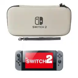 Falabella Estuche Rígido Blanco + Vidrio Compatible Con Switch 2 oferta