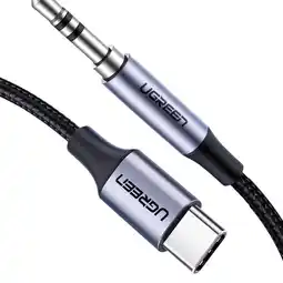 Falabella Adaptador Cable de audio USB-C a Aux tipo C a 35mm Estereo Cubierta Aluminio oferta