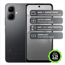 Falabella Celular Smart 10 256GB 4G Negro oferta