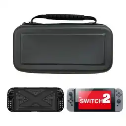 Falabella Estuche Liso + Acrilico Negro + Vidrio Compatible Switch 2 oferta