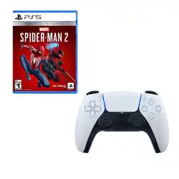 Falabella Control 5 Blanco Con Juego Spiderman 2 PS5 oferta
