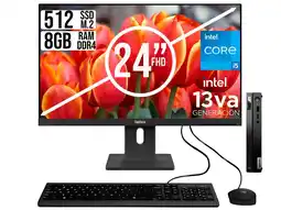 Falabella COMPUTADOR TINY INTEL CORE I5-13420H SSD 512GB RAM 8GB 24 FHD E24-40 oferta