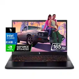 Falabella PORTATIL GAMER NITRO V15 CORE 5 210H 48/1 TB SSD RTX 4050 6 GB 15,6 FHD 165 HZ oferta
