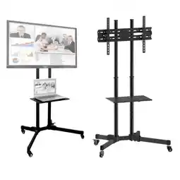 Falabella Soporte TV Móvil Profesional 32” a 70” Con Ruedas 50kg Alta Resistencia oferta