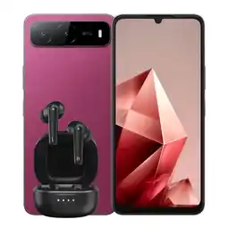 Falabella Celular Hot 60i 8GB RAM 256GB 5G Rojo + Audifonos Genius oferta