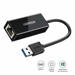Falabella Adaptador USB-A 3.0 a Ethernet Gigabit CR111 – Conexión por Cable Rápida y Estable oferta