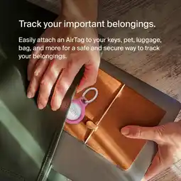 Falabella Holder Secure Con Llavero Para Airtag Rosa oferta