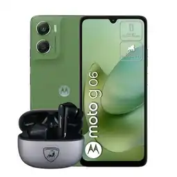 Falabella Celular G06 4Gb RAM 128Gb Verde + Audifonos Lamborghini oferta
