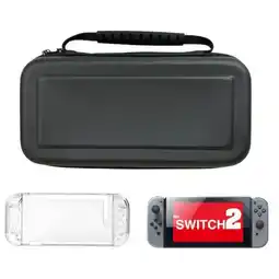 Falabella Estuche Liso + Acrilico + Vidrio Compatible Switch 2 oferta