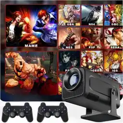 Falabella Proyector Portátil Hcs350 Pro Emulador Wifi Android 12 Bt5.0 oferta