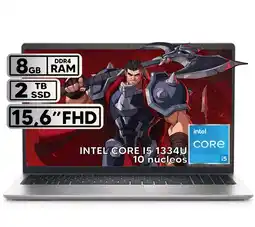 Falabella PORTÁTIL INTEL CORE I5 1334U 2TB SSD 8GB RAM 156 FHD PLATINUM SILVER oferta