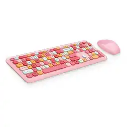 Falabella Combo Teclado Mouse Multicolores Teclas Silenciosas Moffi oferta