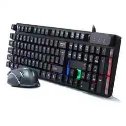 Falabella Combo mouse y teclado retoiluminado gamer CMK-188 oferta
