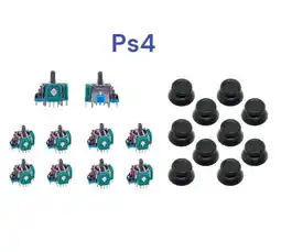 Falabella 10 * Analogo/repuesto/joystick + 10 Capuchas Control Ps4 oferta